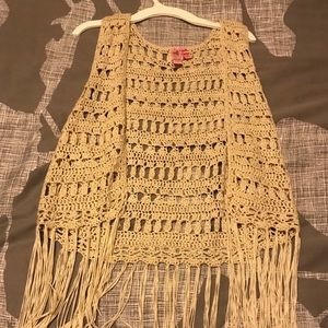 BoHo Fringe Vest